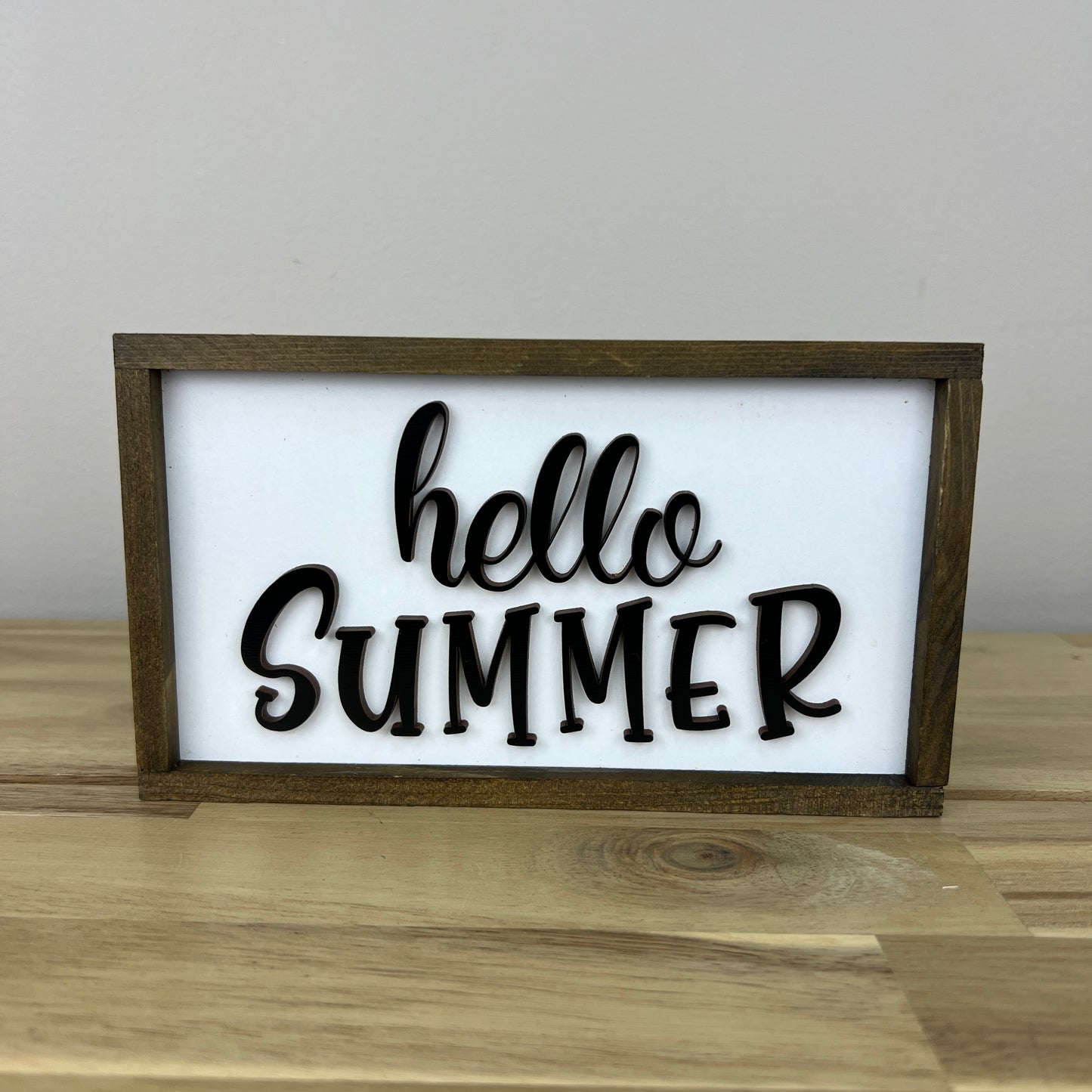 Hello Summer/Fruit Signs | Wood Mini Signs