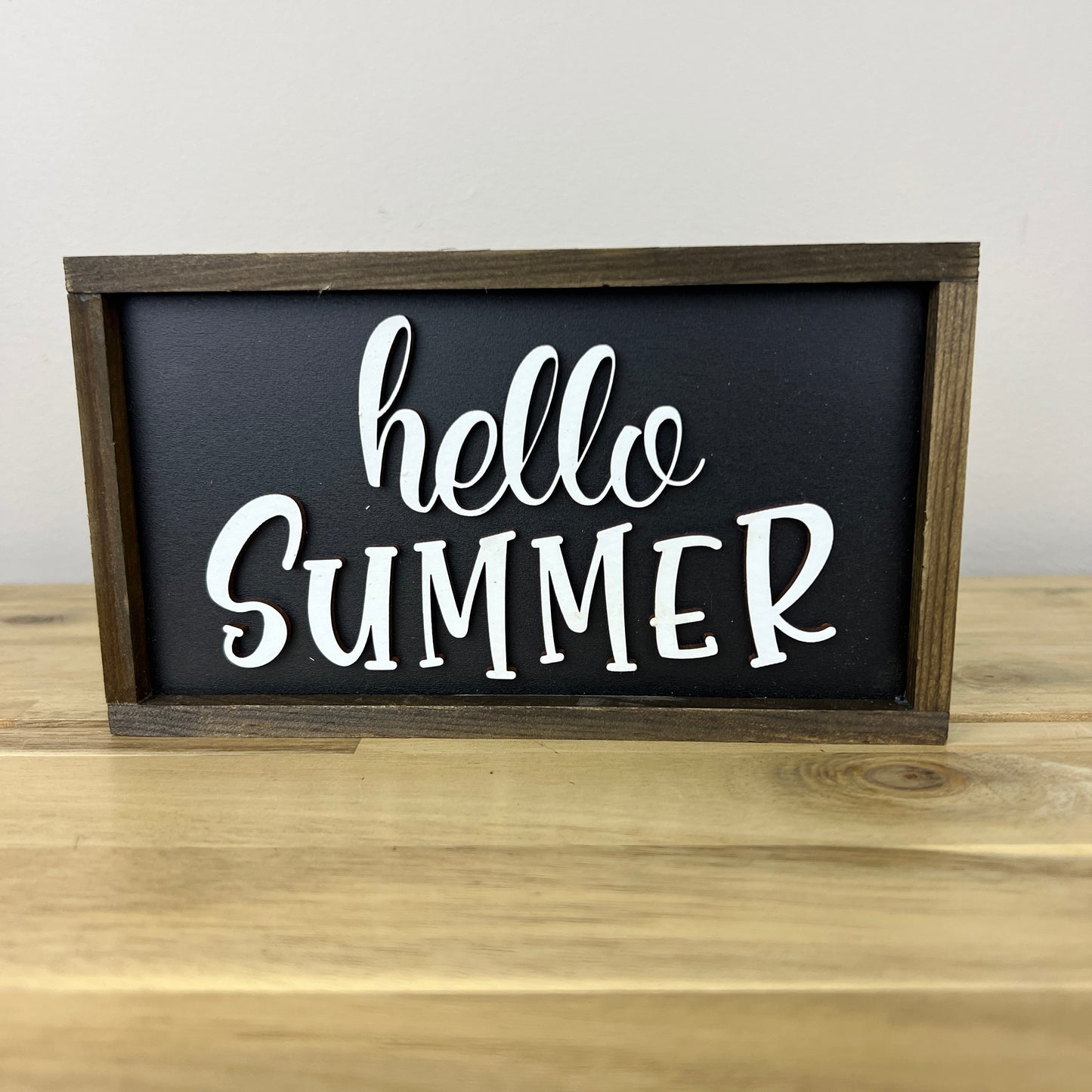 Hello Summer/Fruit Signs | Wood Mini Signs