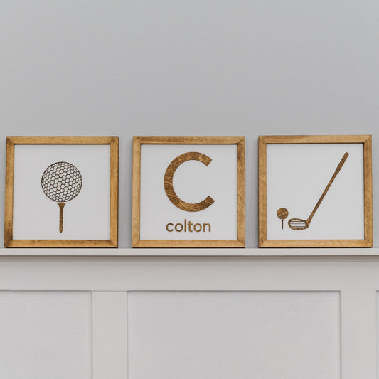 Golf Sign | Golf Room | Gift for Golf Lover