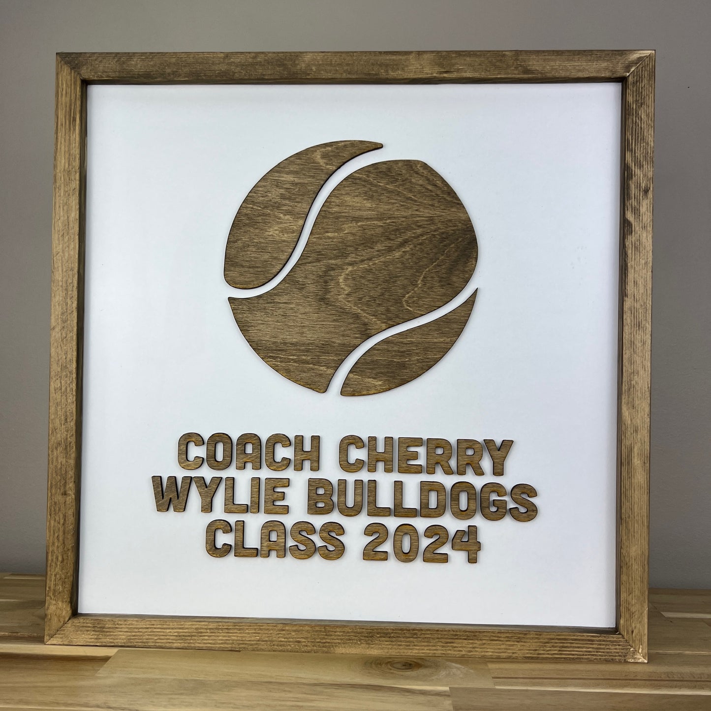CUSTOM Coach Gift | 16x16 inch Sign