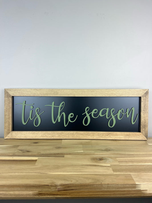 Tis the Season | 8x23 inch Wood Sign