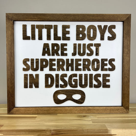 Little Boys Are Just Superheroes In Disguise