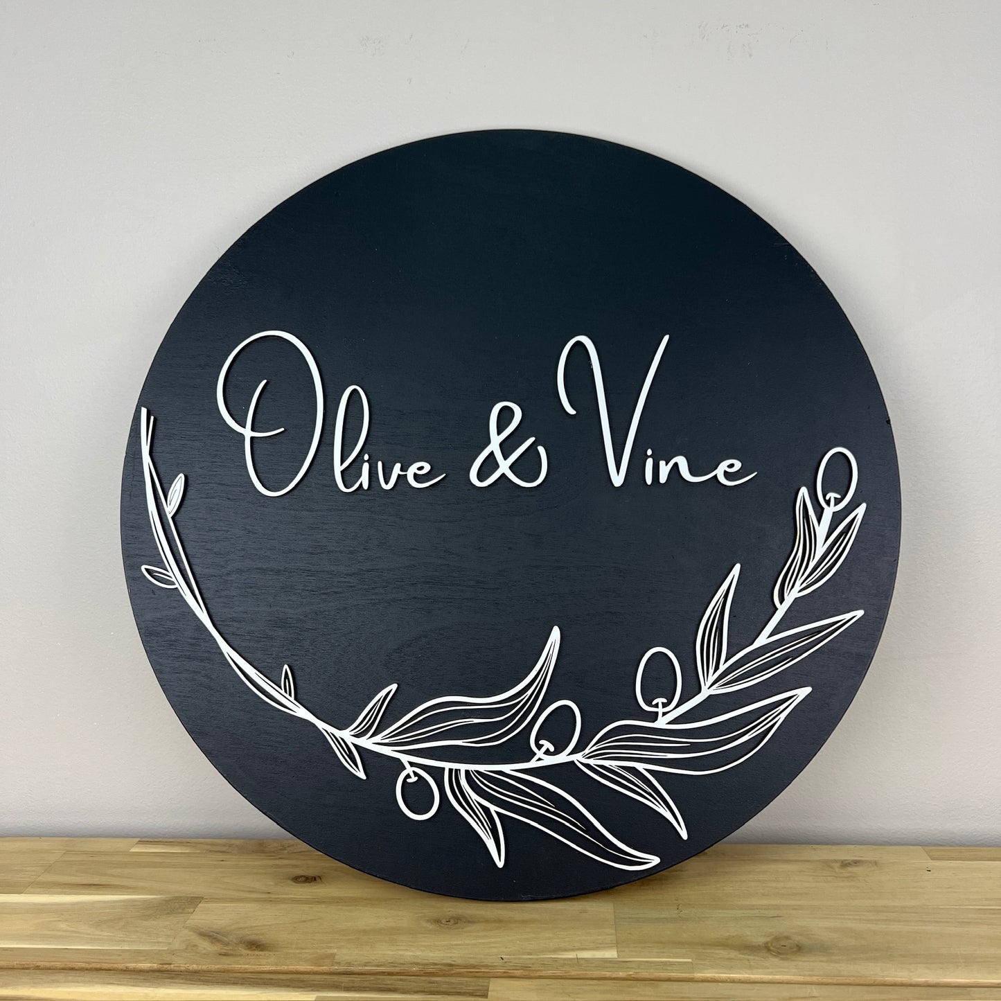 Custom 18" Circle Sign