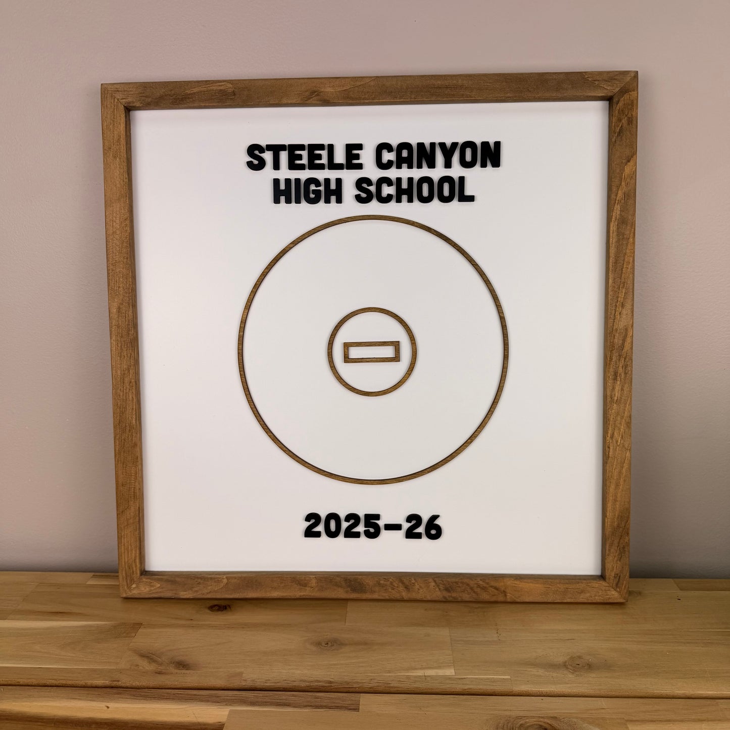 Personalized Wrestling Coach Sign