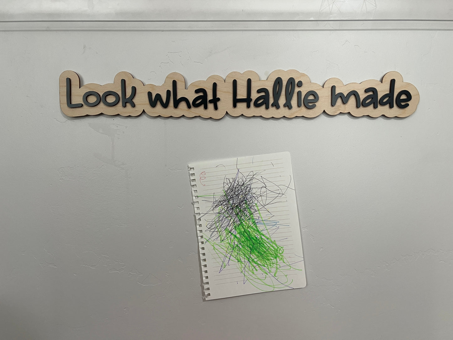 Look what HALLIE made