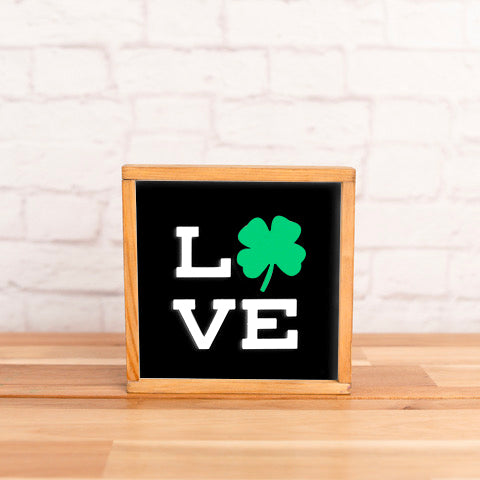 BLACK St. Patrick's Day Mini Signs