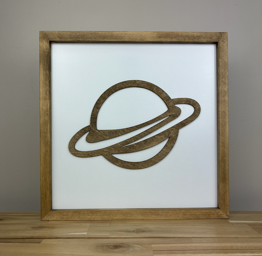 Outer Space Sign | 21X21 inch | Outer Space Room Decor