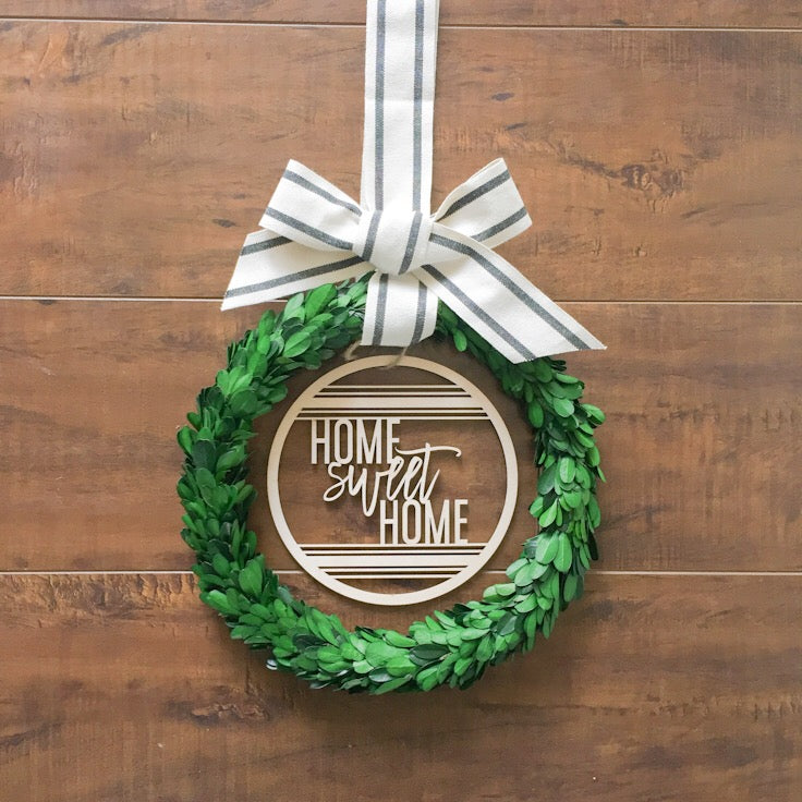 6” Farmhouse Wreath Insert