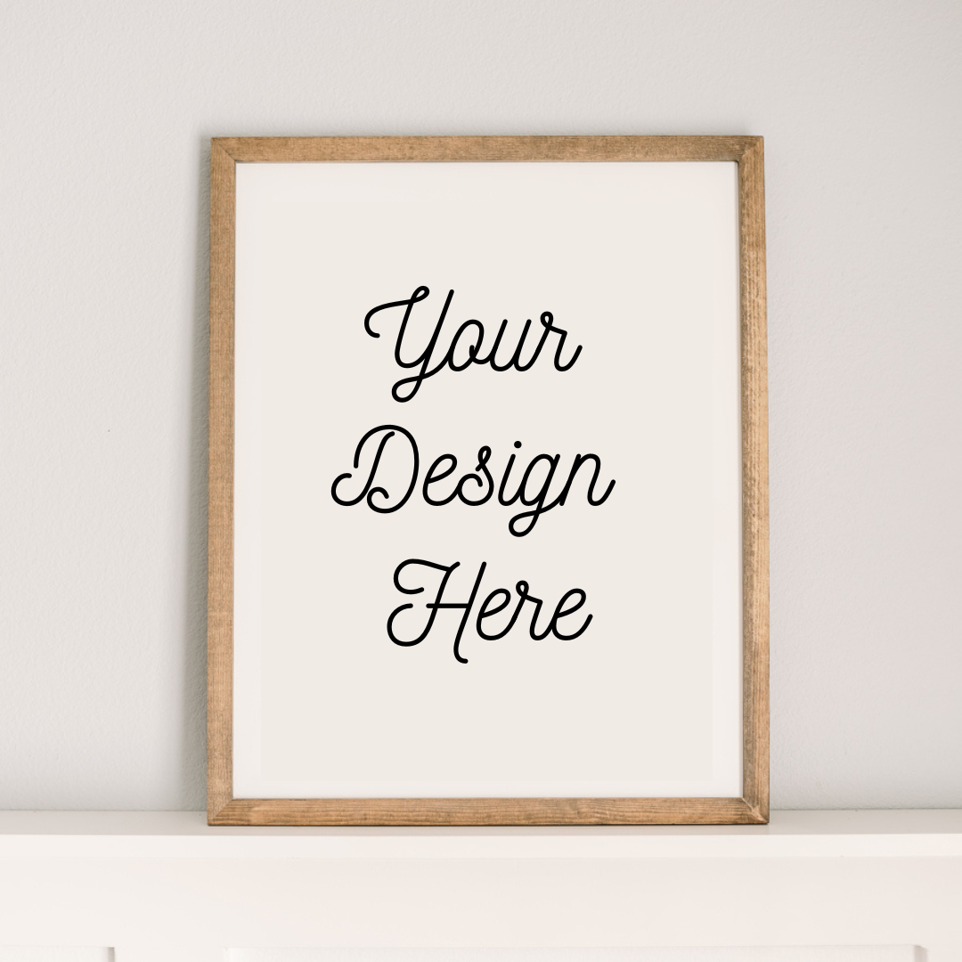 Custom 17x21 inch Sign