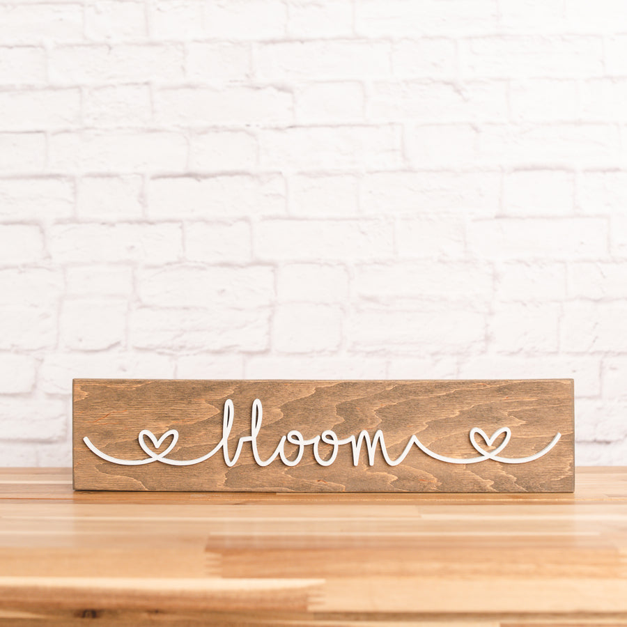 BLOOM sign