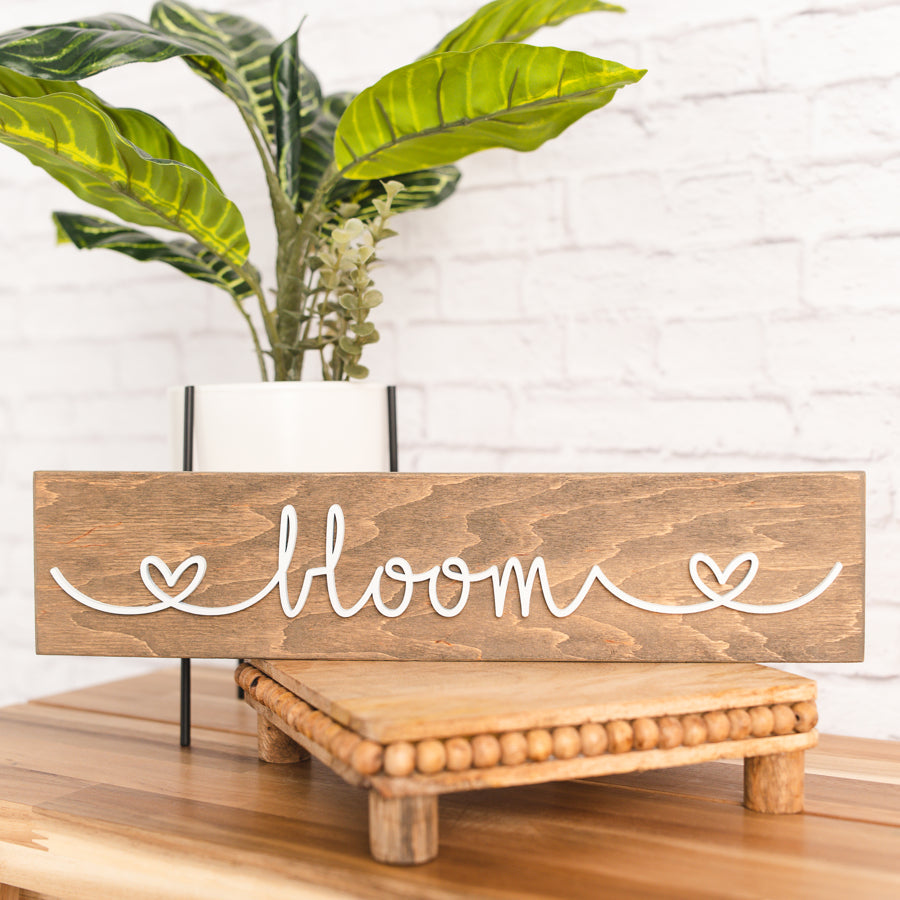 BLOOM sign