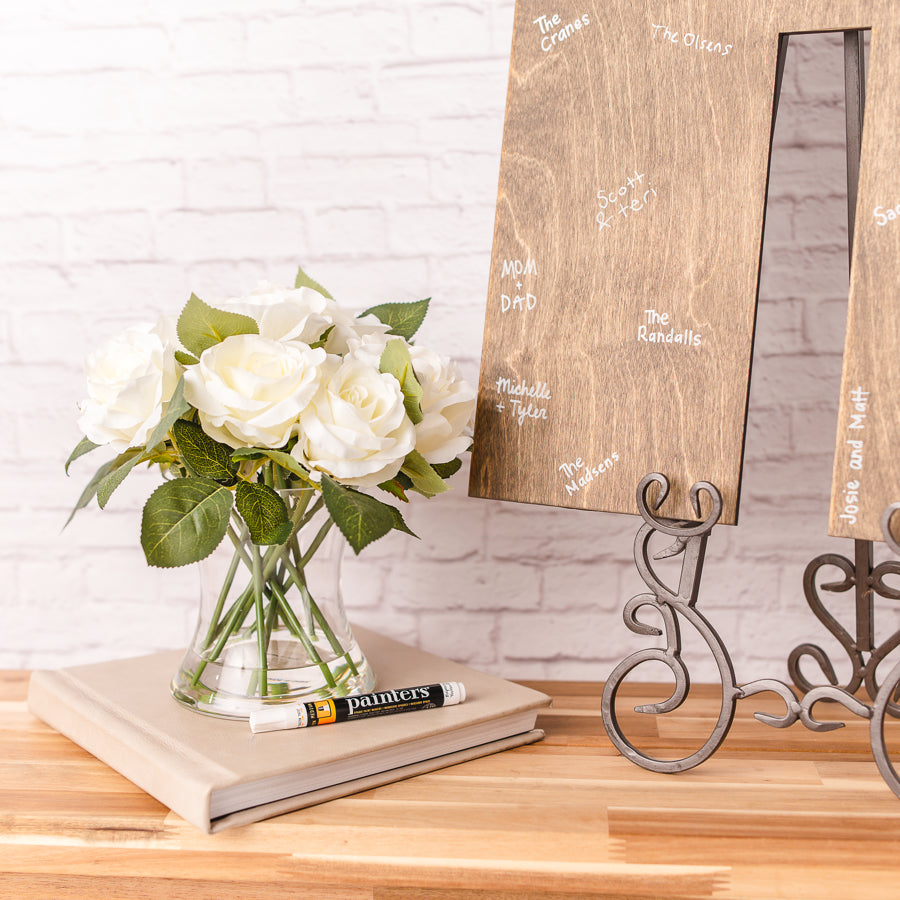 Large Monogram | Wedding Guestbook Sign