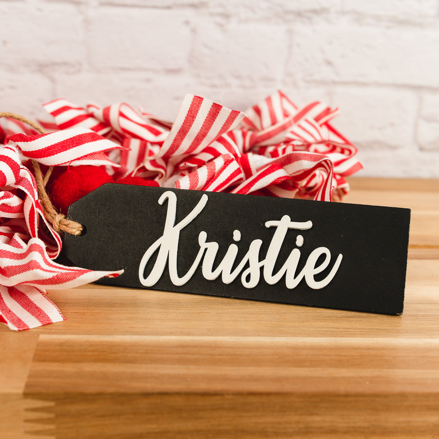 Stocking Tags, Personalize tags, name tags for stockings