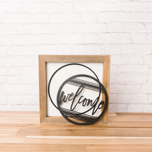 Interchangeable Circle Sign