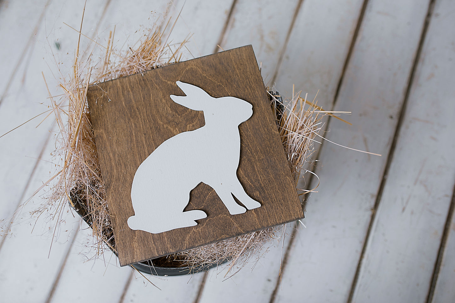 Bunny Sign | 11x11 inch Wood Sign