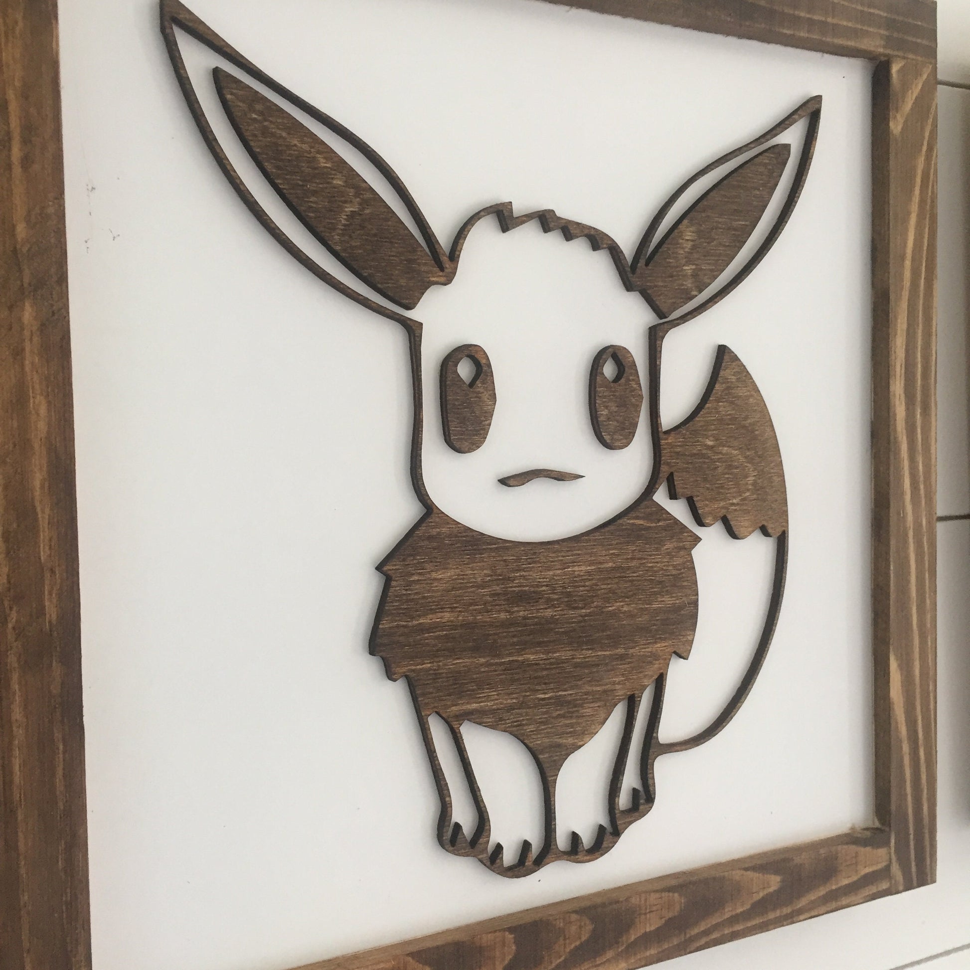 Custom wood Pokémon wall decor for kids