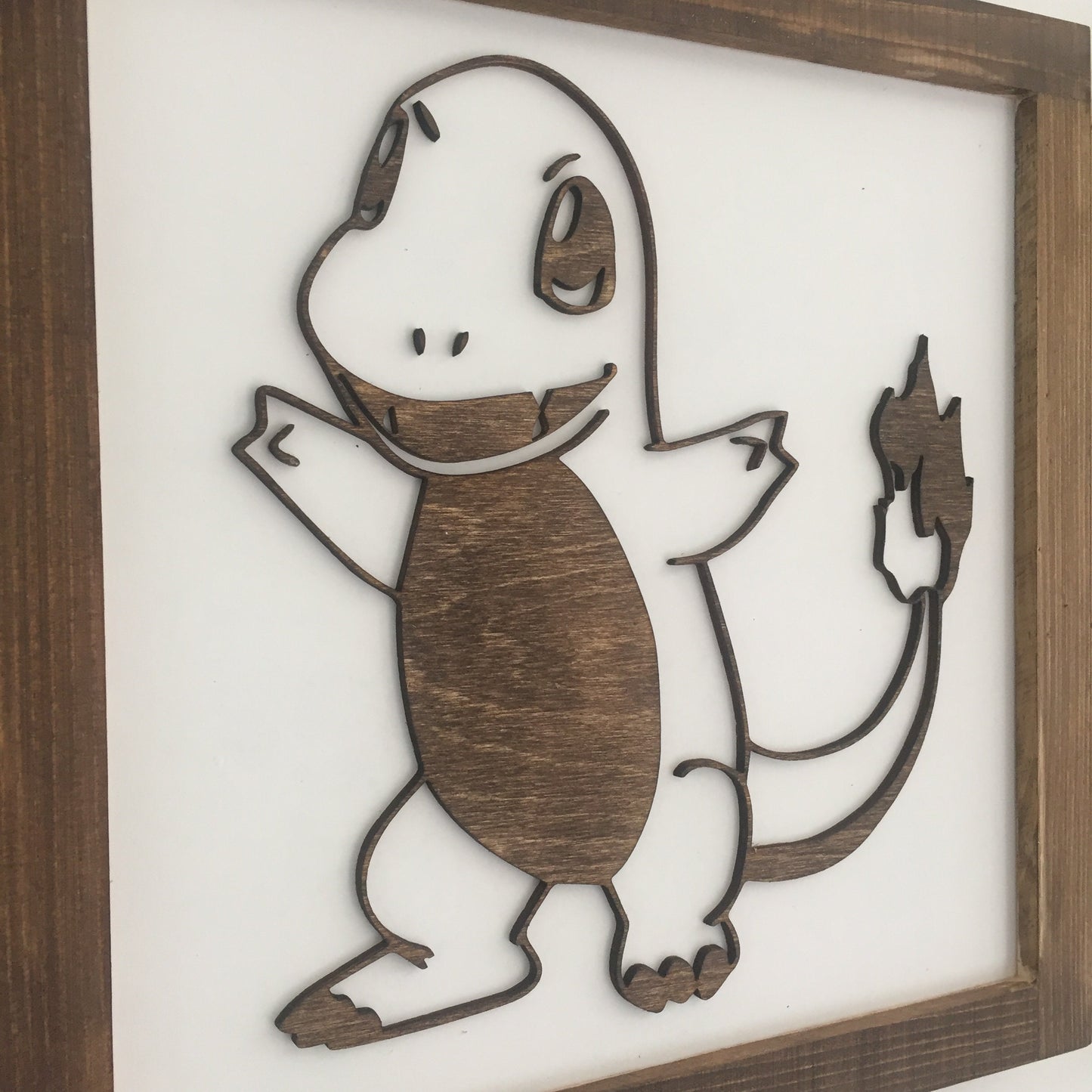 Custom wood Pokémon wall decor for kids