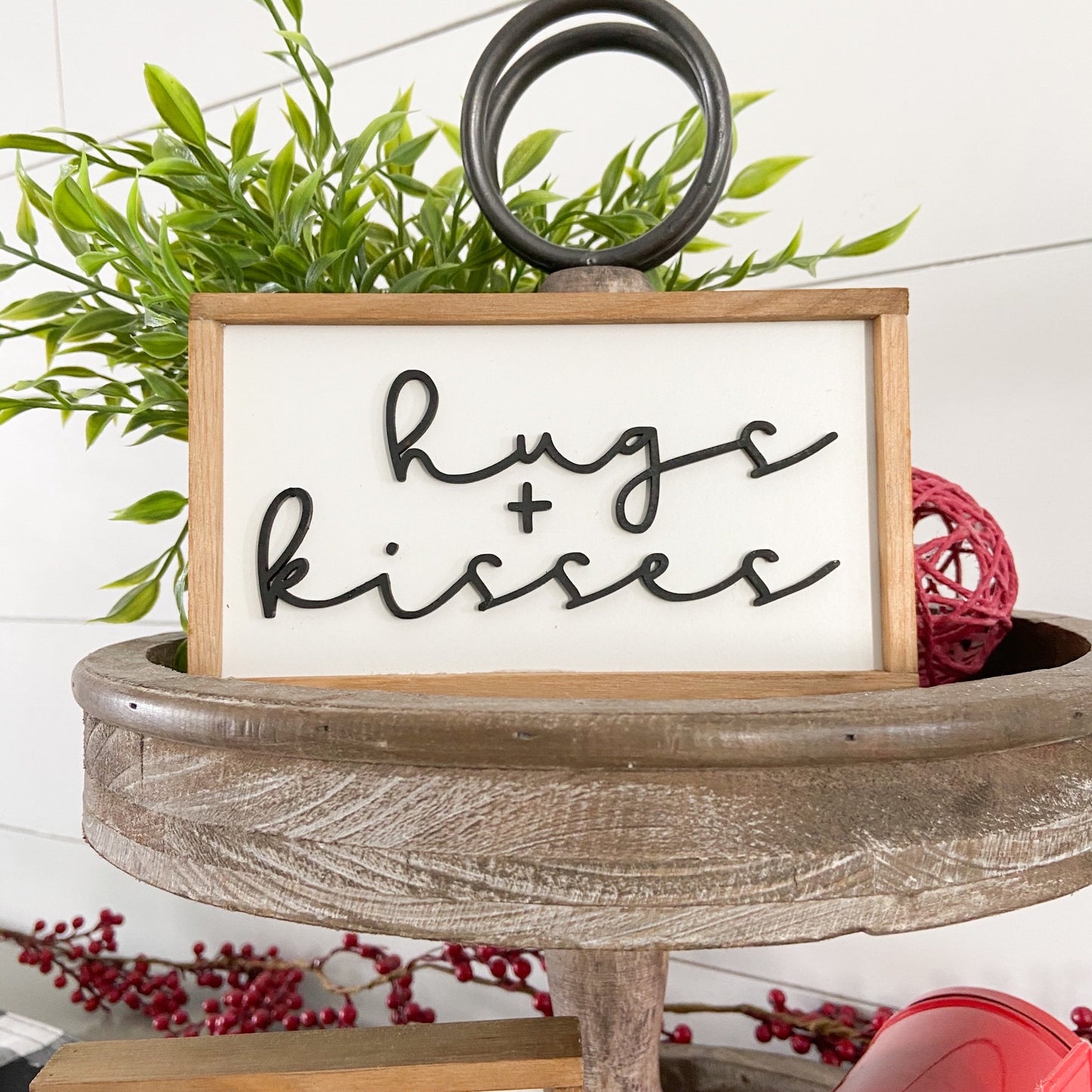 Valentine's Mini Signs | Tier Tray Decor