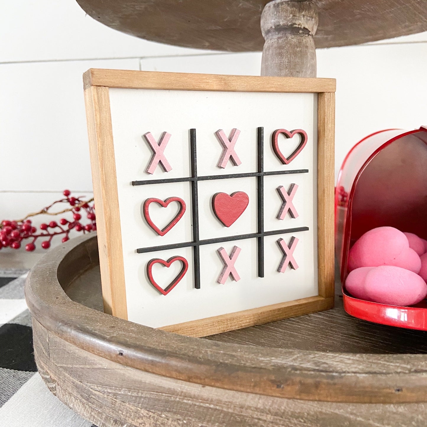 Valentine's Mini Signs | Tier Tray Decor