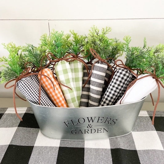 Fabric Carrots | Spring Decor