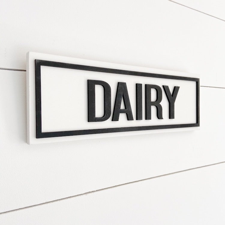 12” Farmhouse Word Signs
