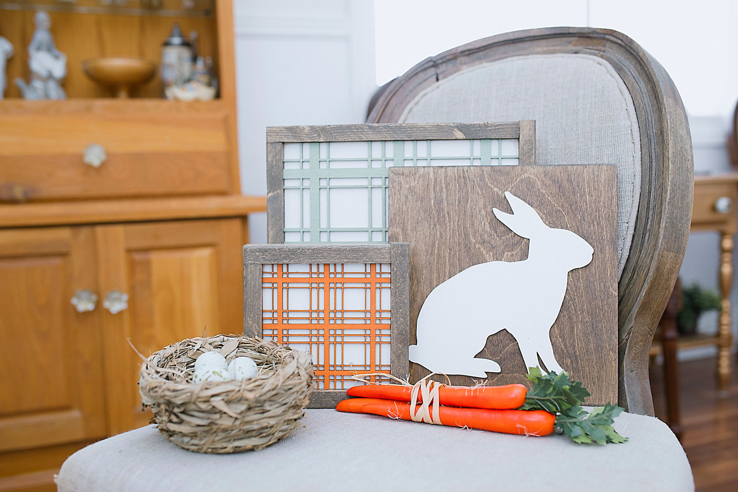 Bunny Sign | 11x11 inch Wood Sign