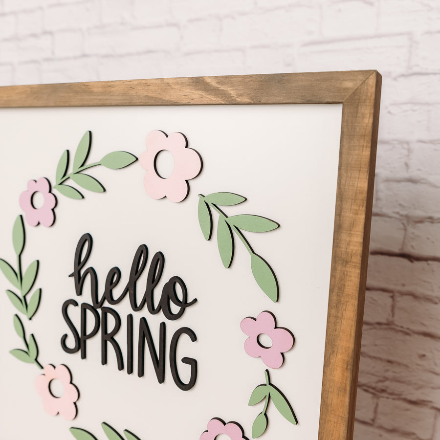 Spring Signs Handmade Spring – The Handmade Sign Co.