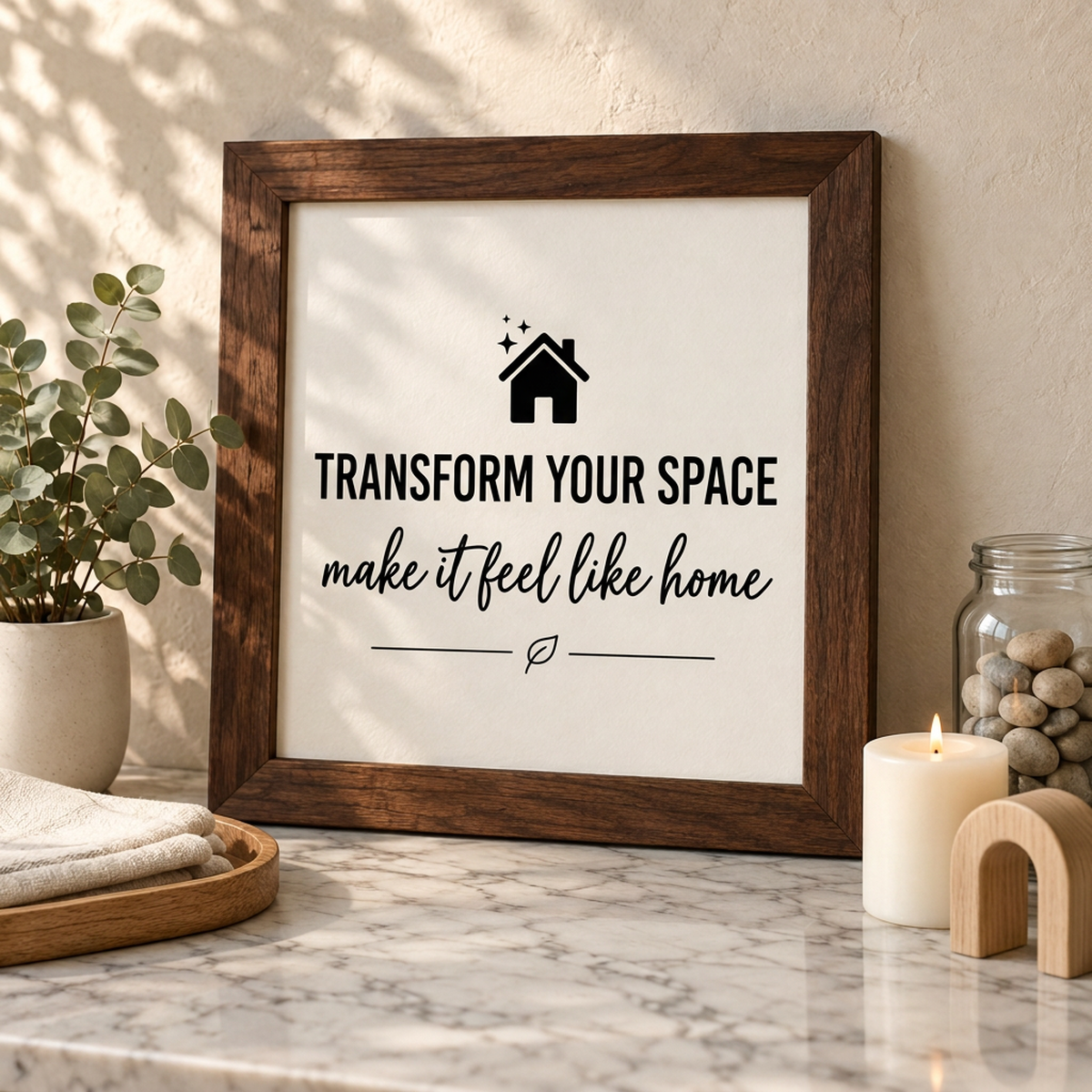 TRANSFORM YOUR SPACE - PERSONALIZED