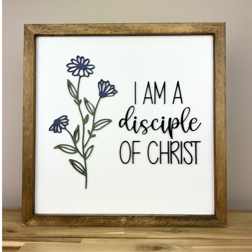 I am a disciple of Christ {with Floral} | 2024 Youth Theme