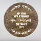 Personalized New Home, New Beginnings Circle Sign