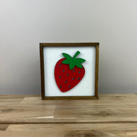 Hello Summer/Fruit Signs | Wood Mini Signs