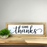 Give Thanks | 8x23 inch Wood Framed Sign