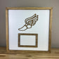 Write-on Coach Sign with 4x6 inch Photo Slot