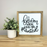 Bloom where you are planted | Wood Framed Sign