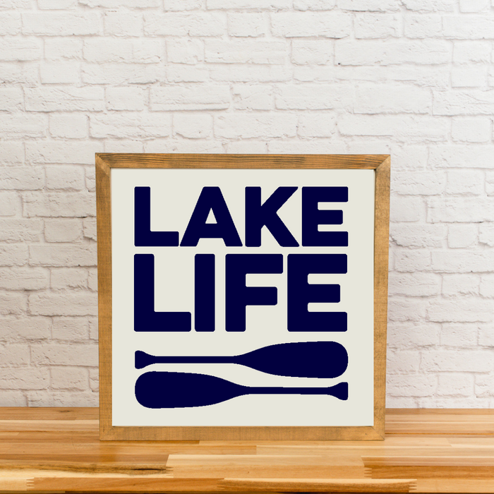 Lake Life | Lake House Sign