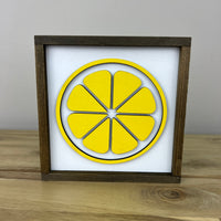 Hello Summer/Fruit Signs | Wood Mini Signs