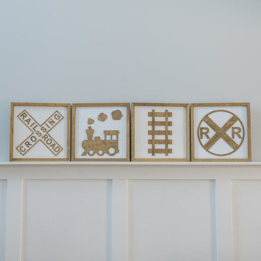 Train Sign | Wood Sign | Train Theme Room | Choose Your Finish