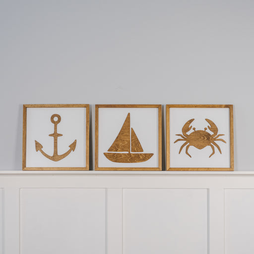 Nautical Sign | Nautical Room Decor | Nautical Nursery | Nautical Bathroom Decor