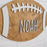 Personalized Football Name Sign 18"