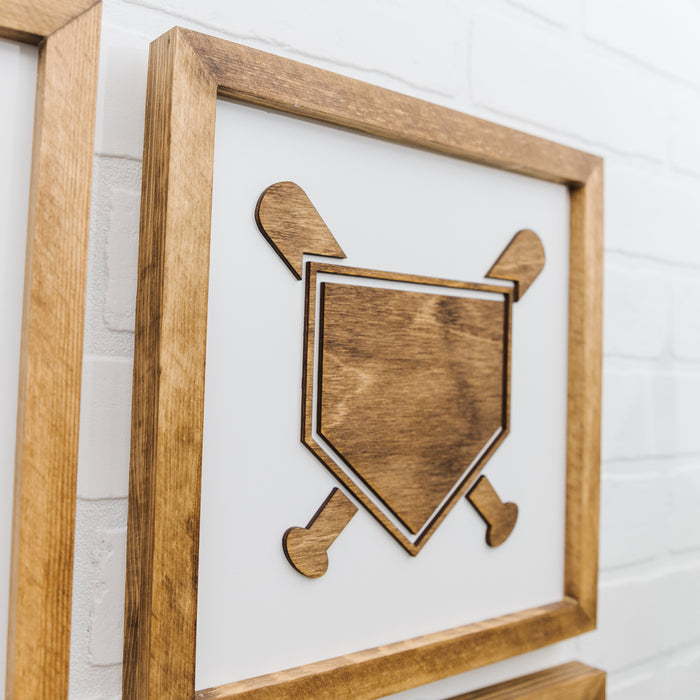 Baseball Wood Sign | Baseball Bedroom