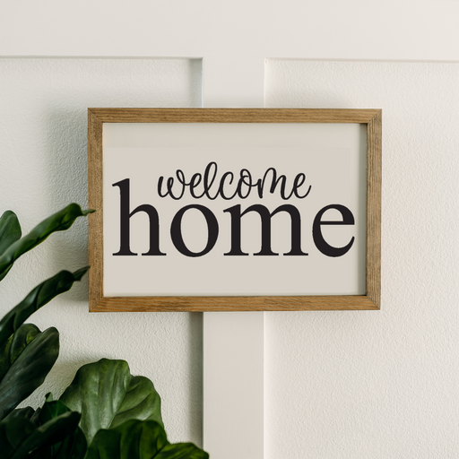 Welcome Home | 11x16 inch Wood Sign