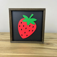 Hello Summer/Fruit Signs | Wood Mini Signs