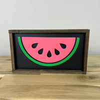 Hello Summer/Fruit Signs | Wood Mini Signs