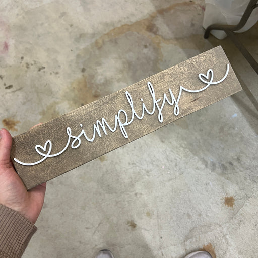 Simplify Sign