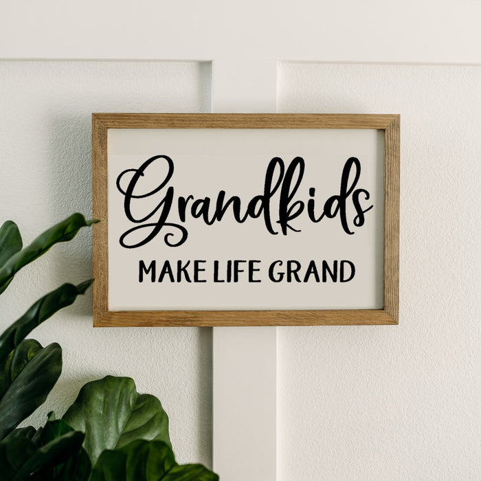 Grandkids Make Life Grand | 11x16 inch