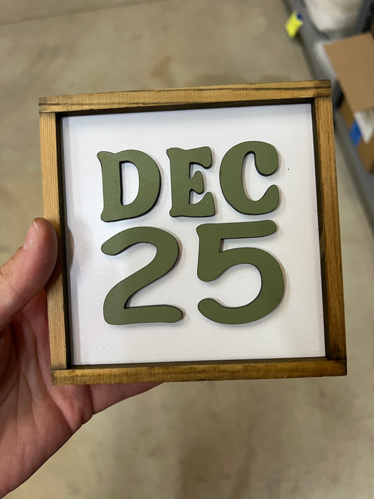 Dec 25 {As Is}