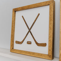 Sports Sign | 21x21 inch Wood Sign