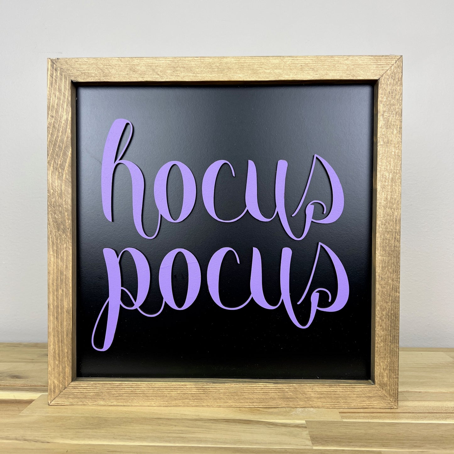 Hocus Pocus | 11x11 inch Wood Sign | Halloween Sign