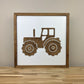 Construction Truck | 11x11 inch Wood Sign | Construction Room Decor