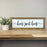 Home Sweet Home | 8x23 inch Wood Framed Sign